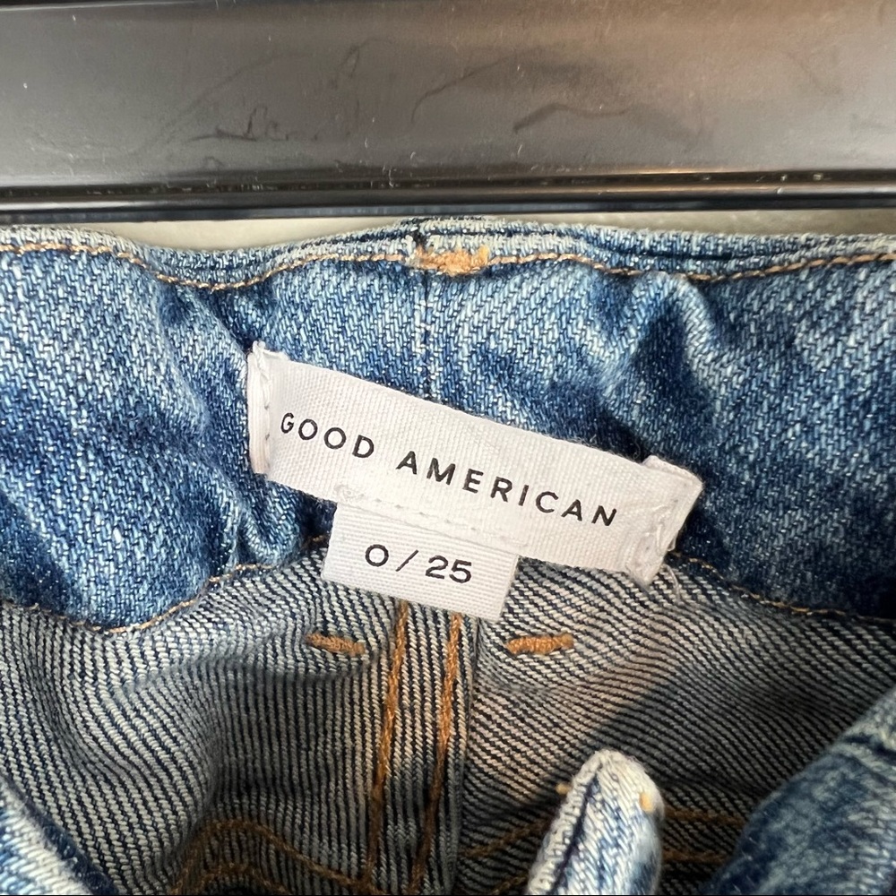 NEW Good American Blue568 in Size 0/25 - Picture 9 of 10